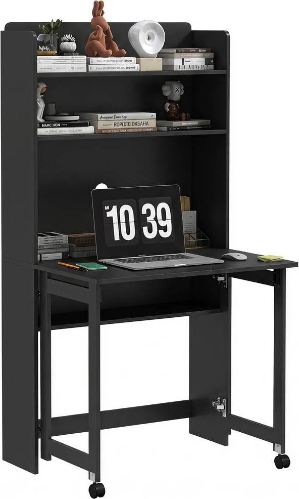 Homcom Writing Desk With Foldable Desktop