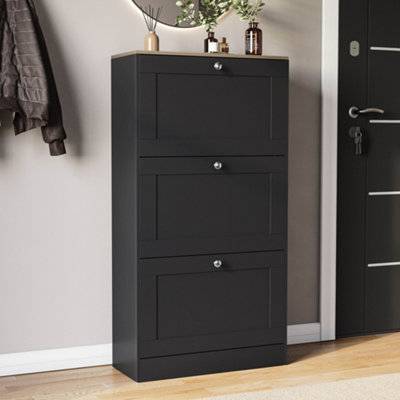 Lassic Vida Designs 2 Drawer Shoe Storage Cabinet Shoe Rack