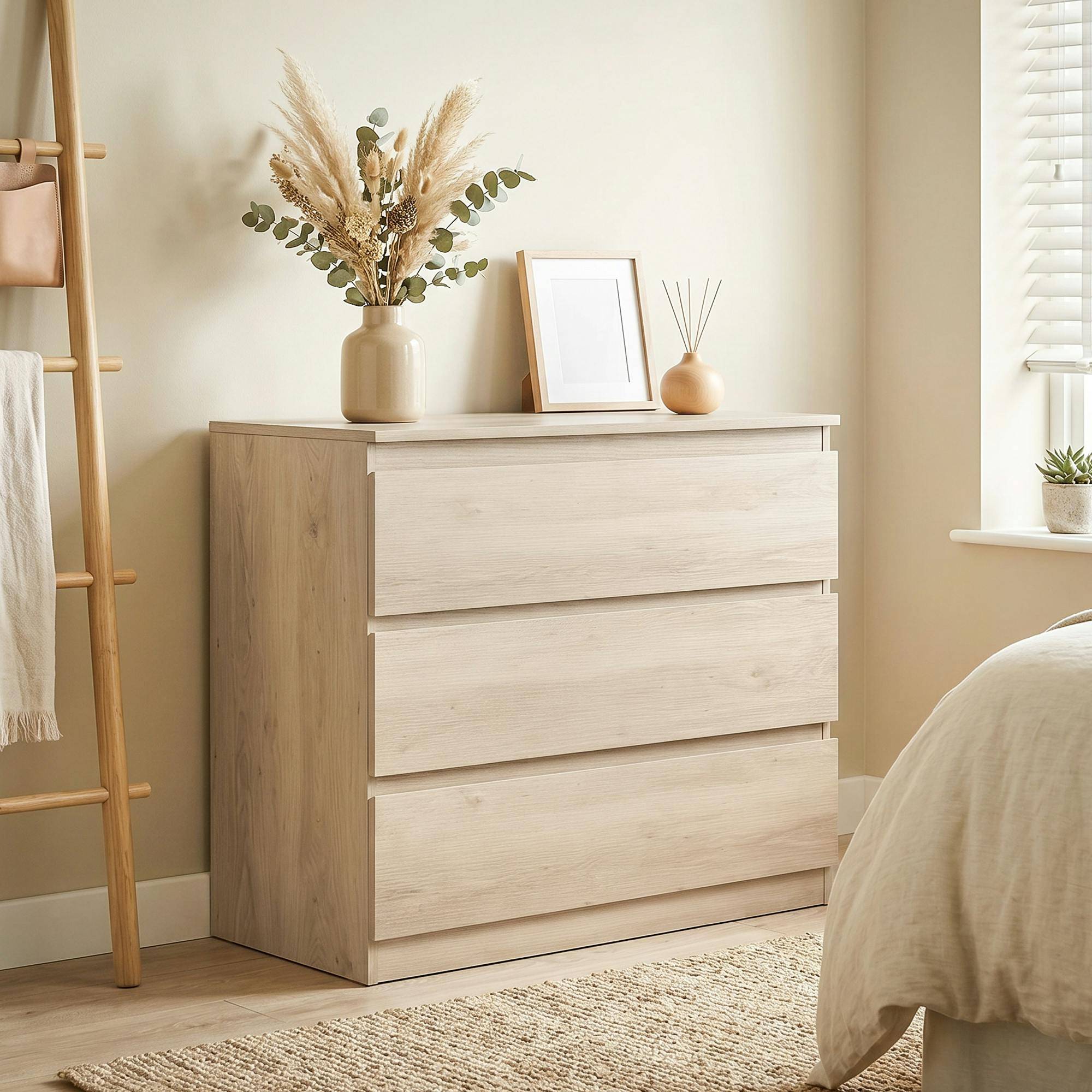 Homcom 3-Drawer Storage Organiser Unit