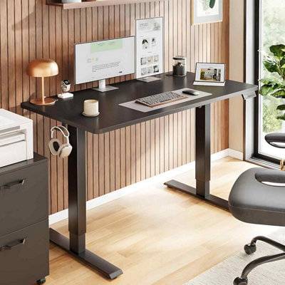 Adjustable standing desk B&Q Height Adjustable Standing Desk With Memory Function Writing Desk