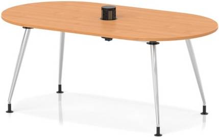 Impulse 1800mm Boardroom Table Power Module Table