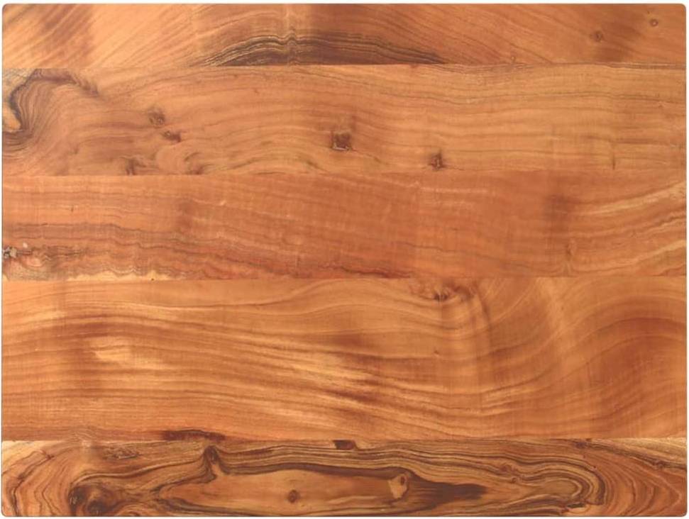 Berkfield Home Rectangular Solid Wood Table Top Table Top
