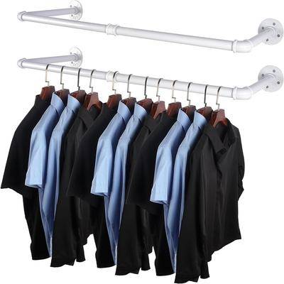 Wall mounted clothing rack No 2 Pack Clothes Rack Gold Wall Mounted Clothes Rack 2pcs