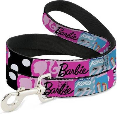 Dog Leash Accessory Icons Collage Multi Color