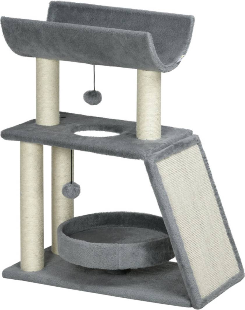Happy Larry Multi-Level Cat Tree Tower Sisal Scratching Posts