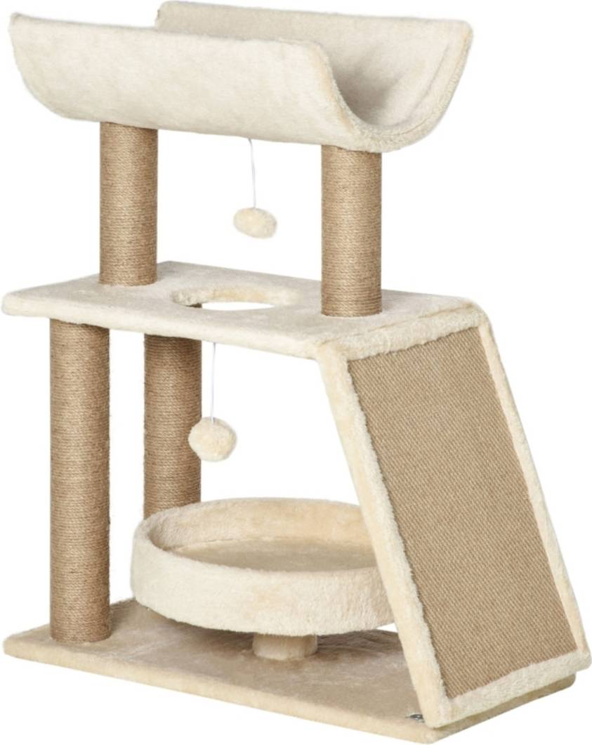 Happy Larry Multi-Level Cat Tree Tower Sisal Scratching Posts