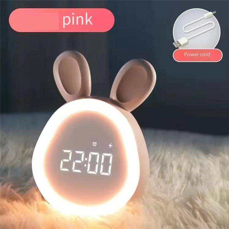 Réveil Mignon Numérique LED Gradation Continue