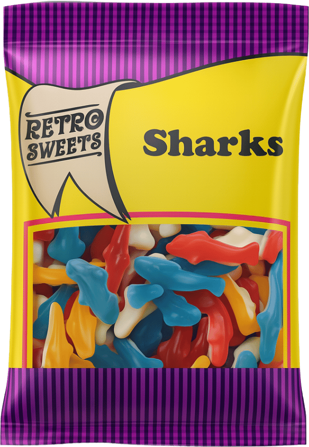 Retro Sweets Sharks