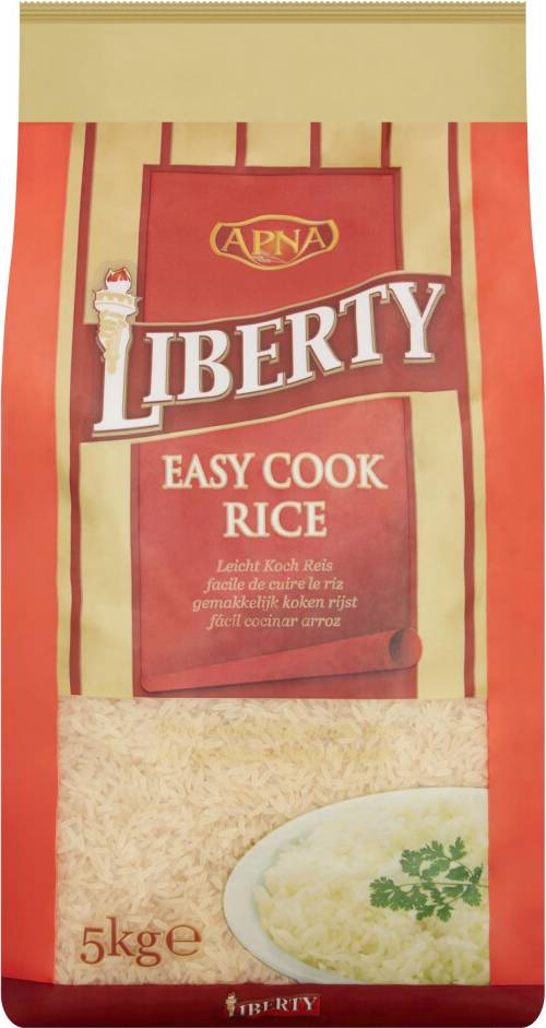 Liberty Easy Cook Long Grain Rice 5KG