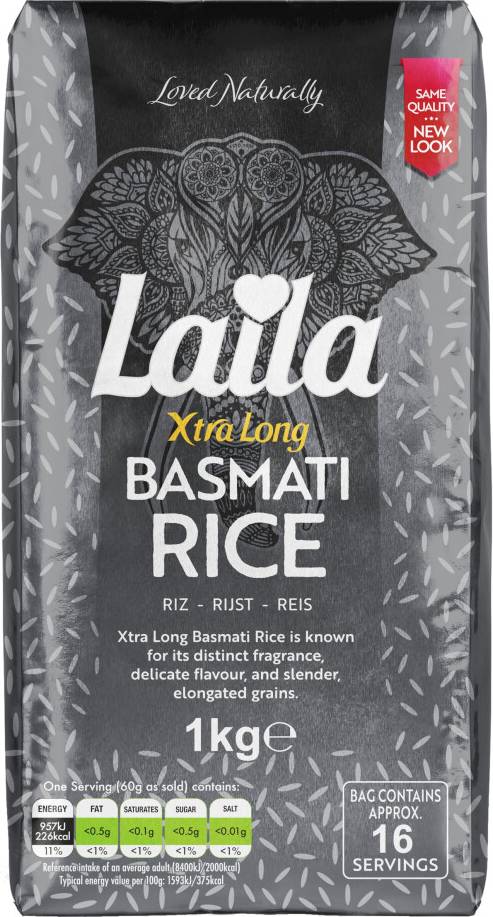 Xtra Long Basmati Rice 1Kg