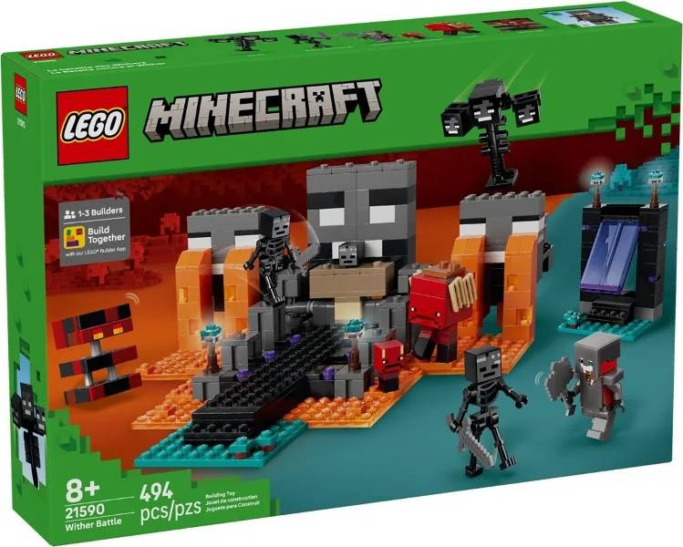 Minecraft lego set LEGO Minecraft Wither Battle Set