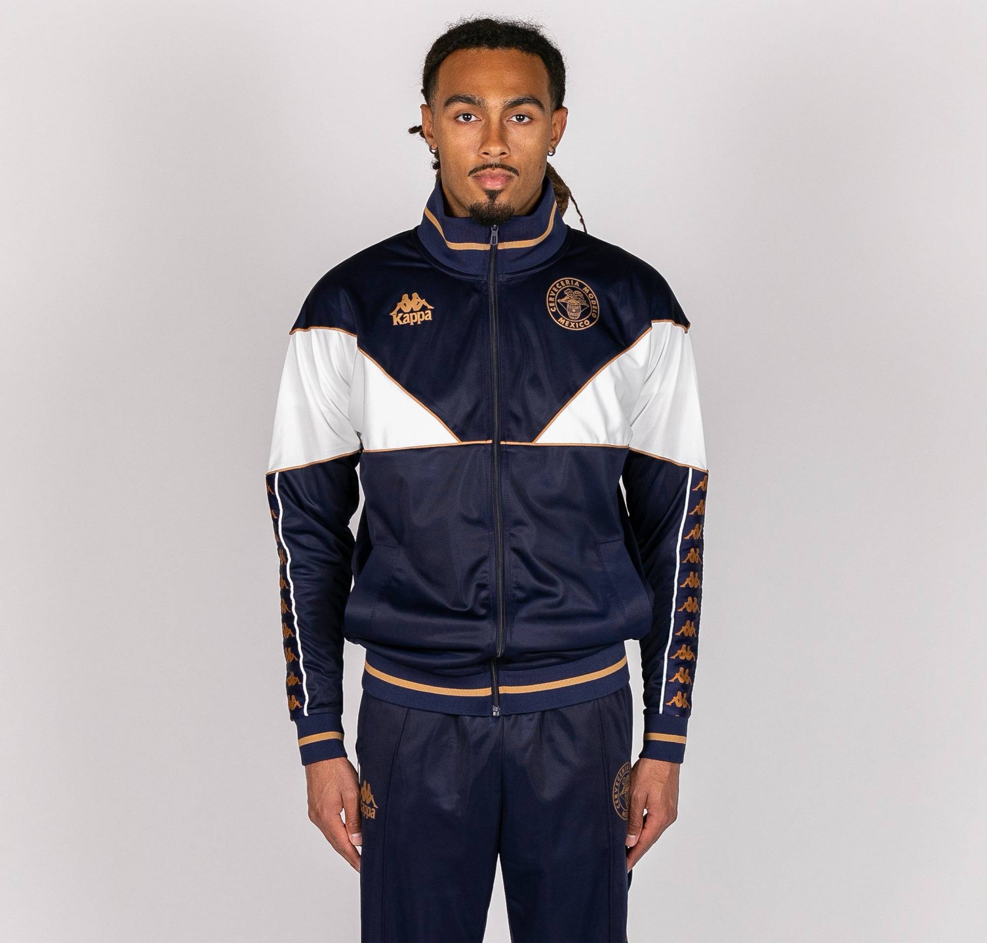 Kappa Ramy High-Collar Jacket - Blue