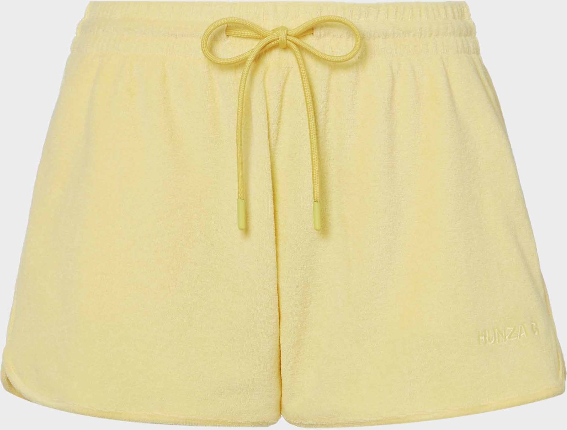 Hunza G Towelling Short Butter - Yellow