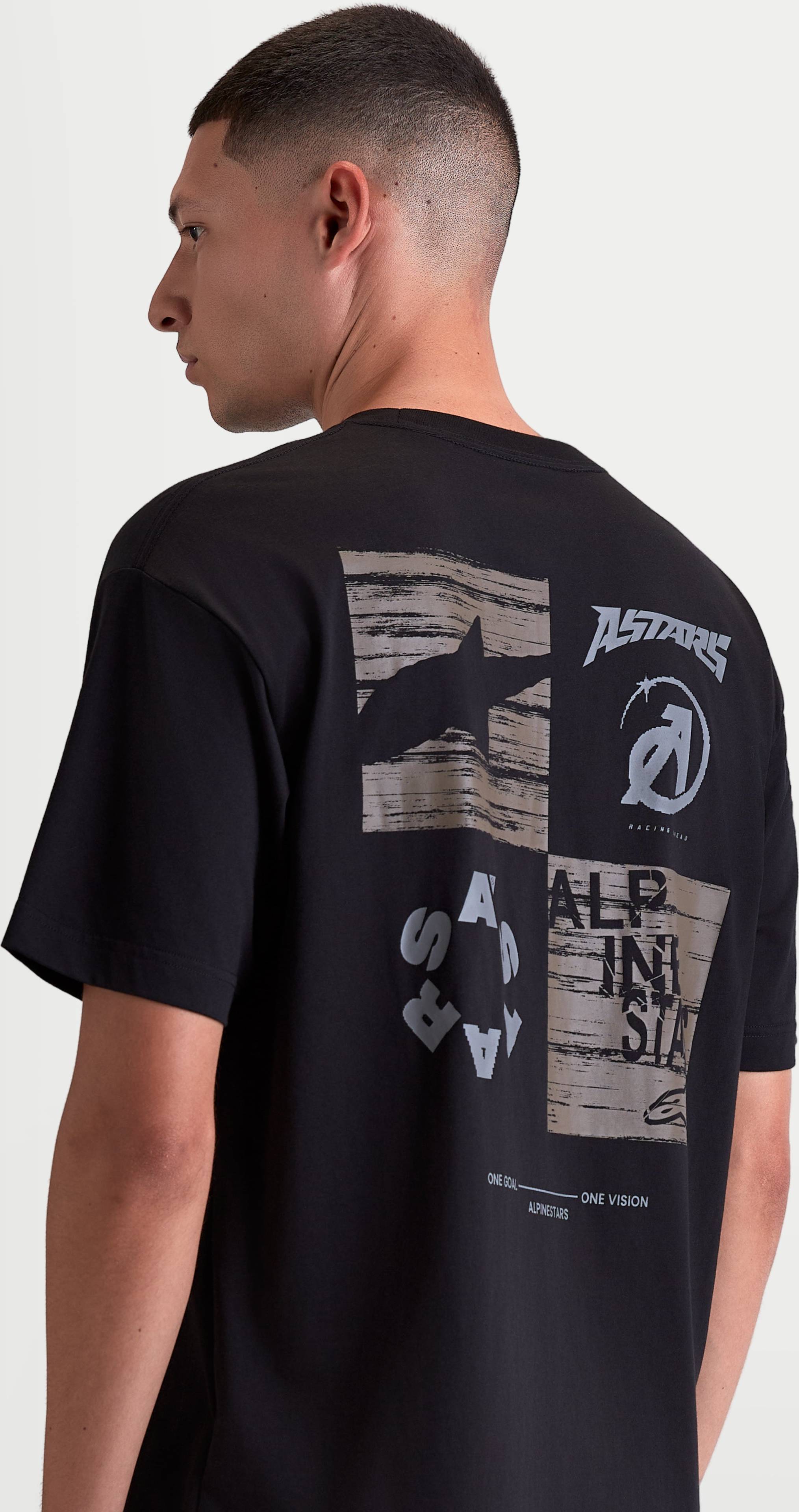 Alpinestars Checkback Oversized T-Shirt - Sort