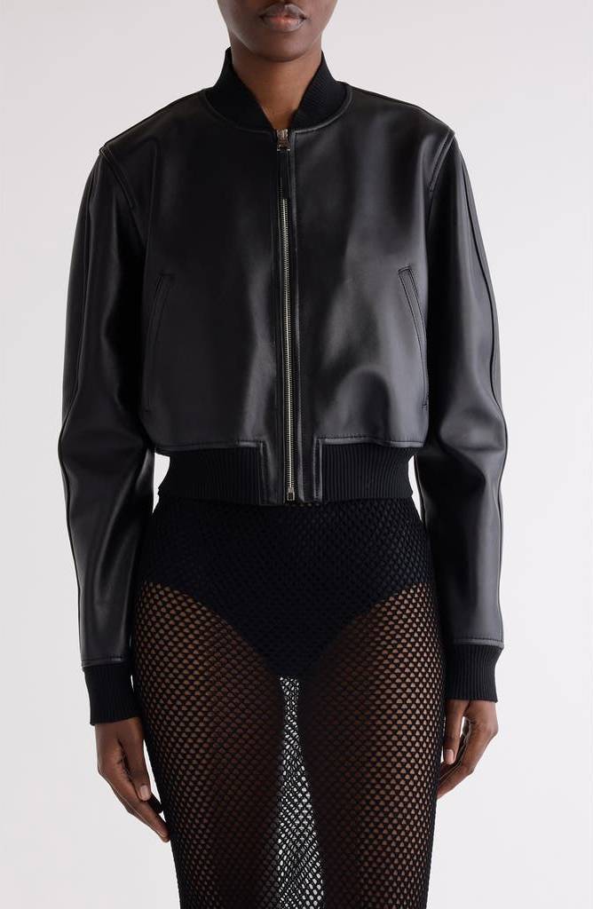 Bomber jacket Givenchy Cropped Bomber Jacket