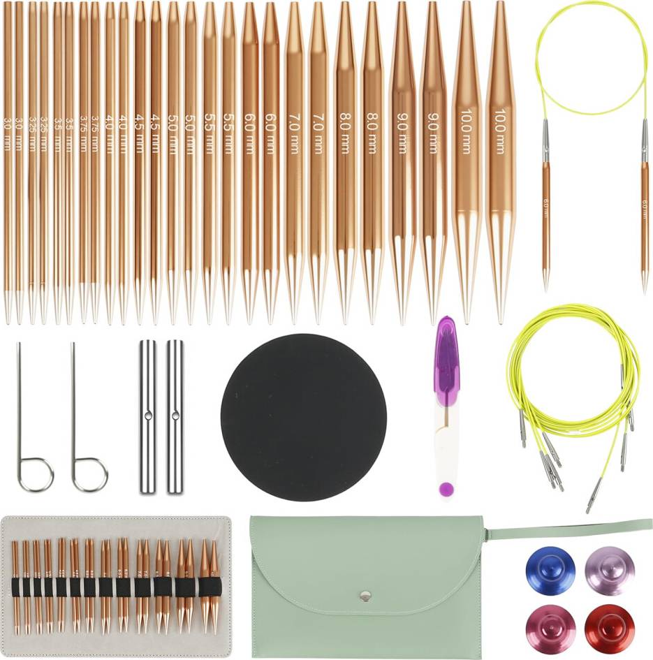 Circular knitting needles Interchangeable Circular Knitting Needles Set