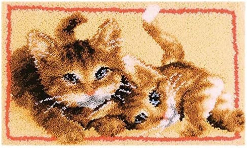 Rug making kits Handmade Craft Kit Cat Pattern