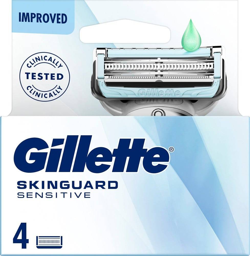 Gillette SkinGuard Sensitive Rakblad 4 St