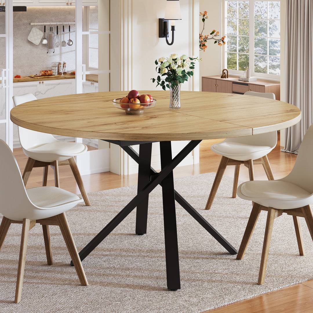 Metro Lane Extendable Dining Table Brown Dining Table