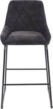 B&Q Romere Grey Bar Stool Bar Stool