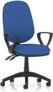 Luna II Lever Task Operator Chair With Loop Arms Office Chair