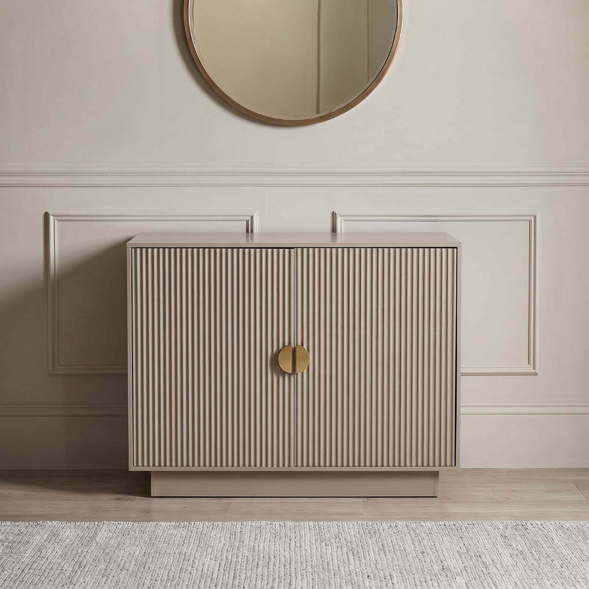 OHS Small Ribbed Sideboard Natural Sideboard