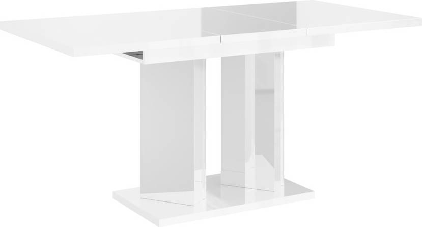 Metro Lane Rectangular Dining Table Gloss White Dining Table