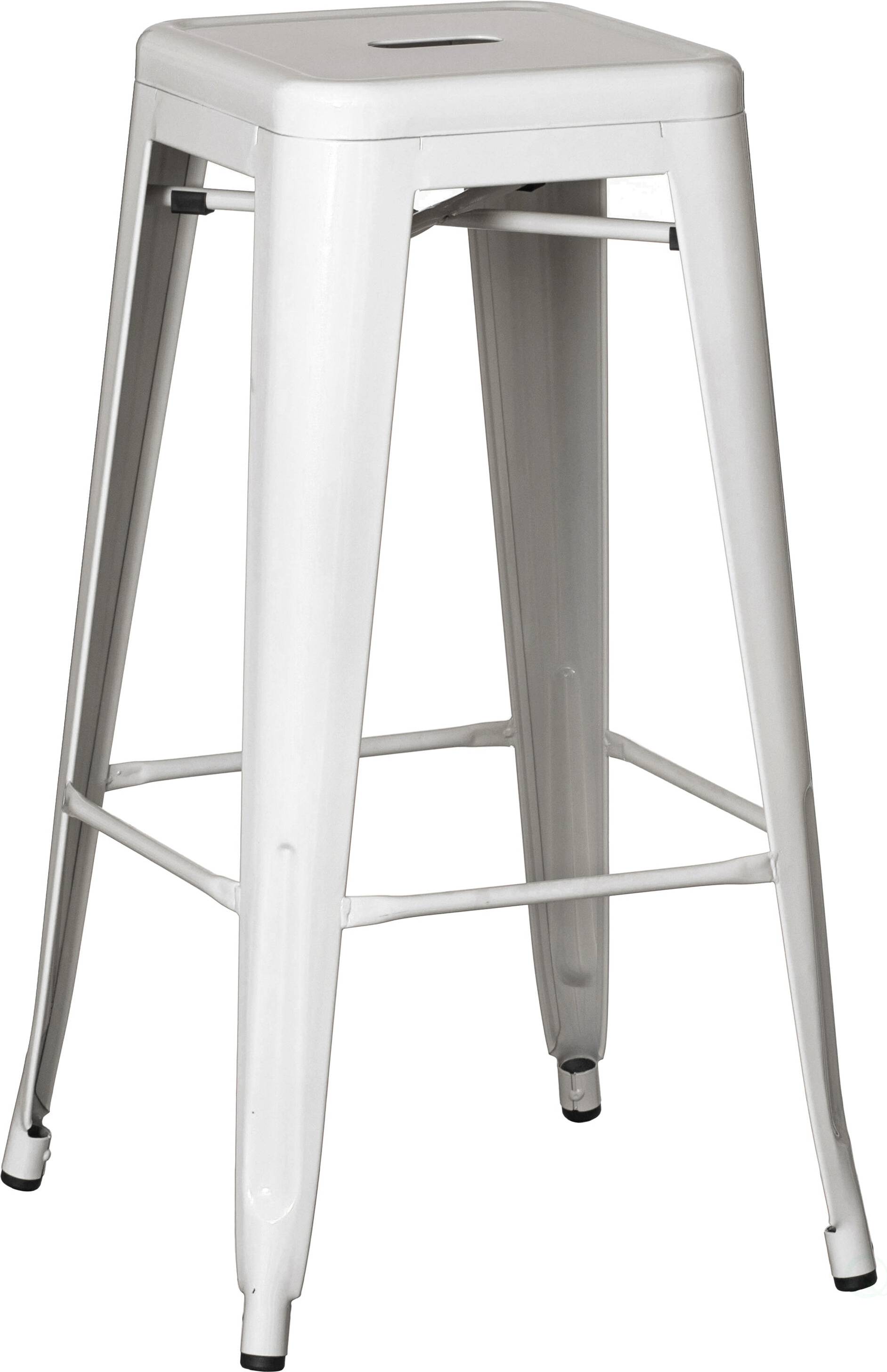 30 Inch Backless Metal Bar Stool