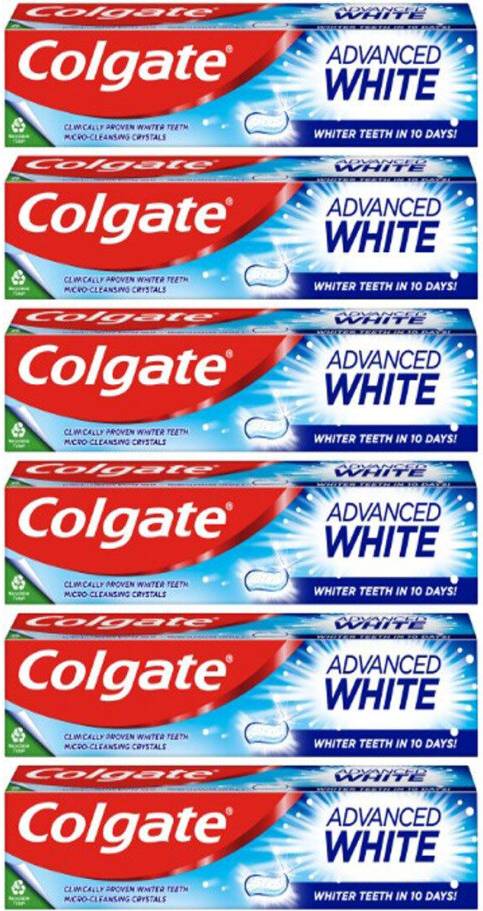 Colgate 125ml Colgate Advanced White Toothpaste 6 x 125ml