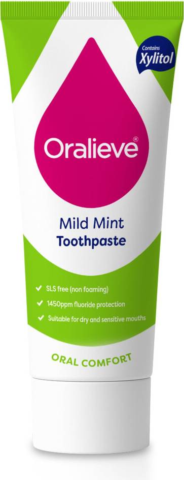 Toothpaste without sls Oralieve Ultra Mild Toothpaste 75ml