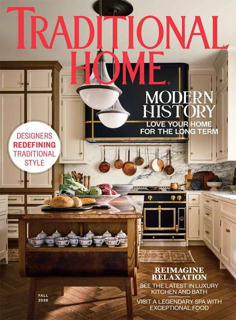 Traditional Home Magazine Subscription 4 Issues Interior Design