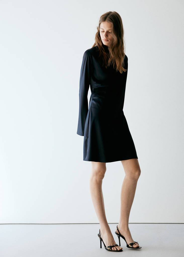 Mango kleider damen Mango Kleid Nat