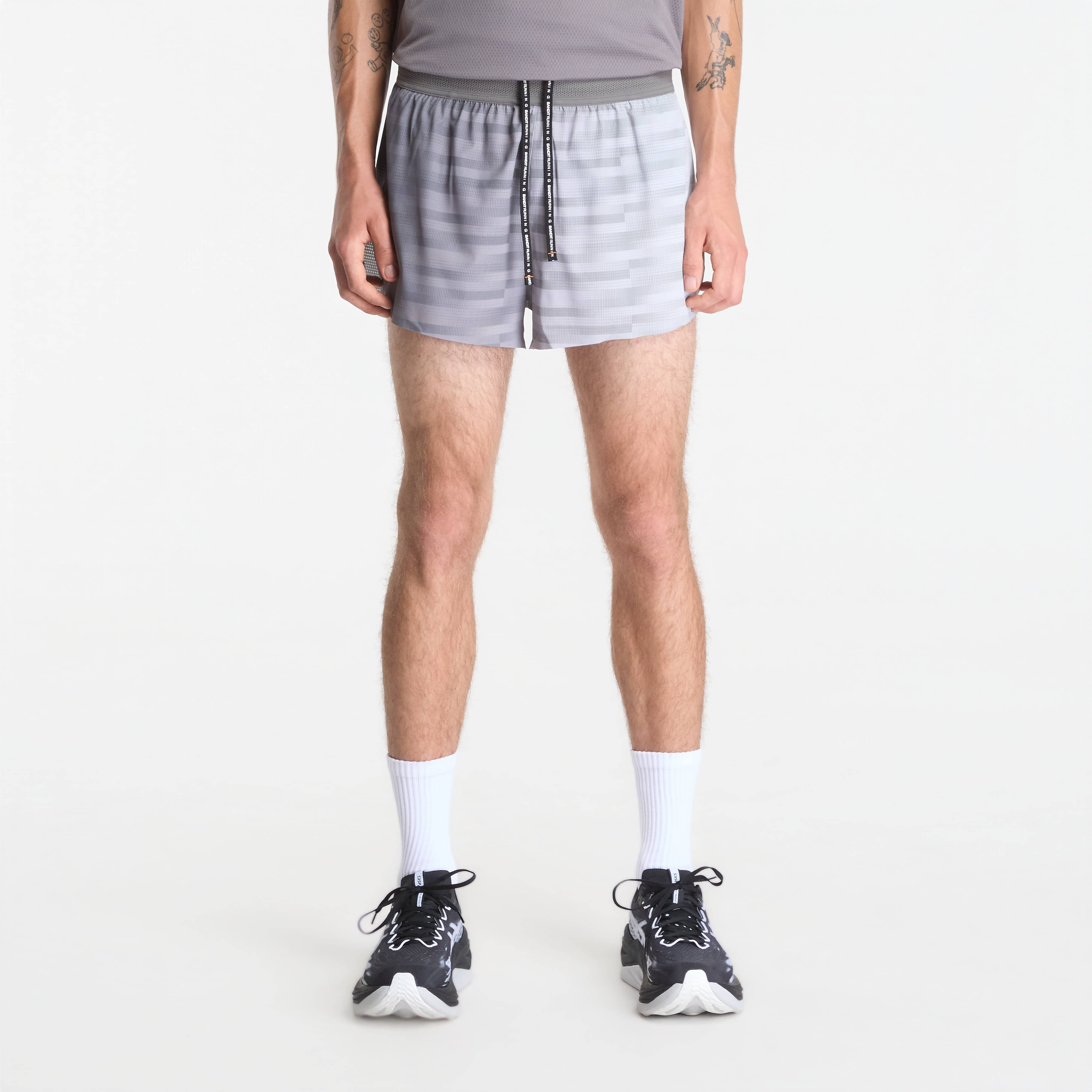 CoolGrid 3 Inch Split Short - Slate
