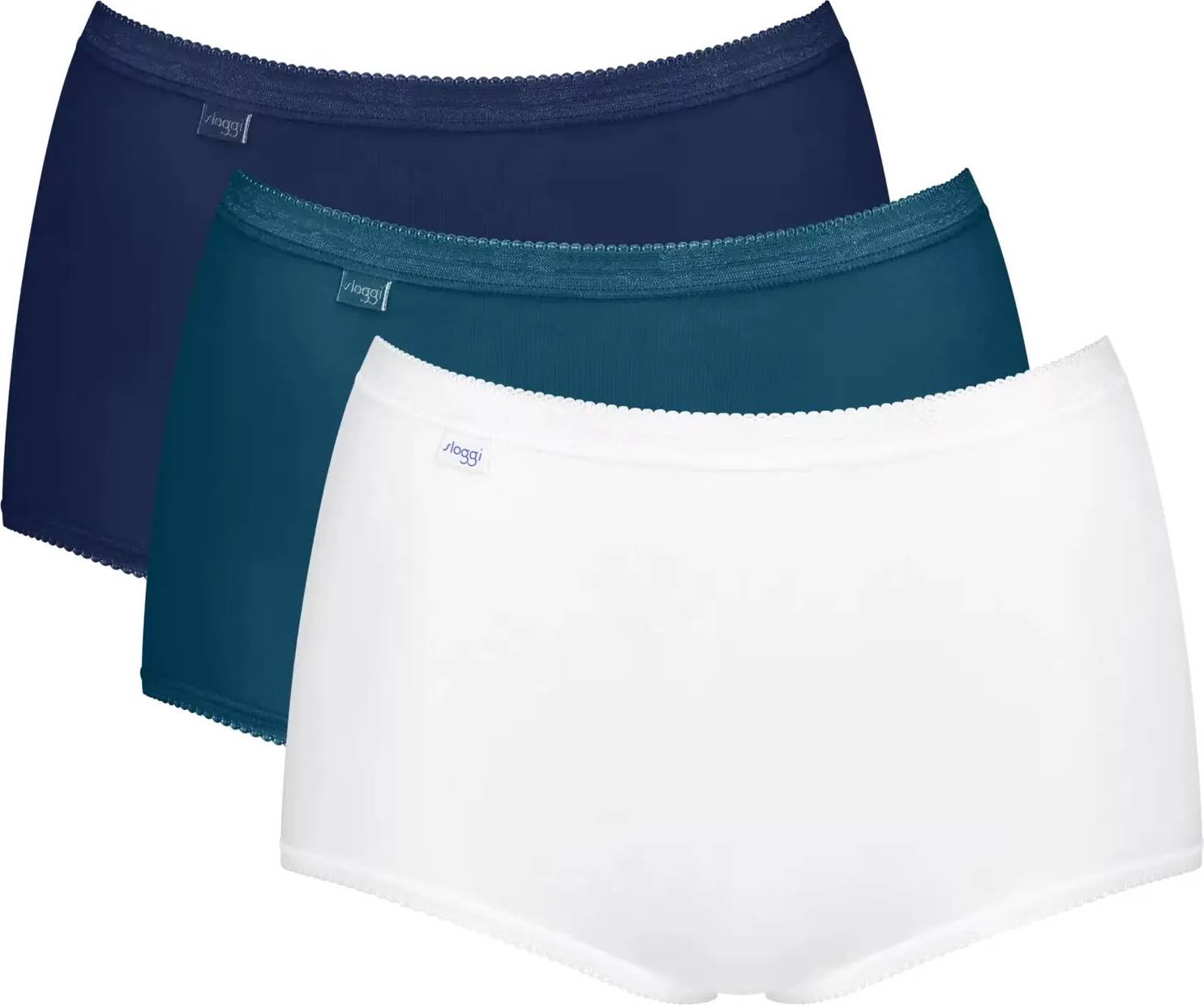 Sloggi Basic Maxi 2 Pack Brief Multi - Blue