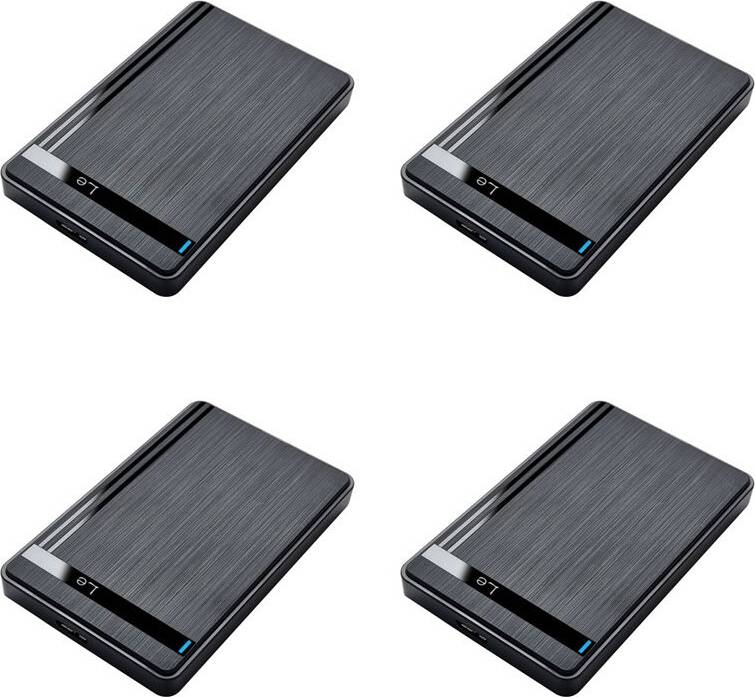 Hdd 2.5 enclosure Typecat 4pcs 2.5 Inch HDD SSD Enclosure Case
