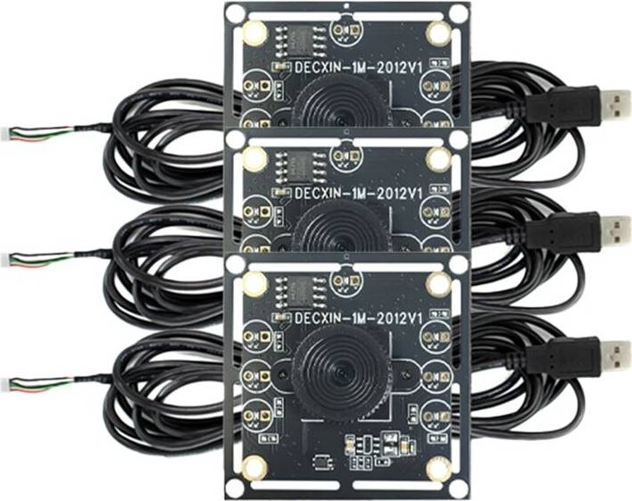 3PCS 100 Degree Camera Module 1MP