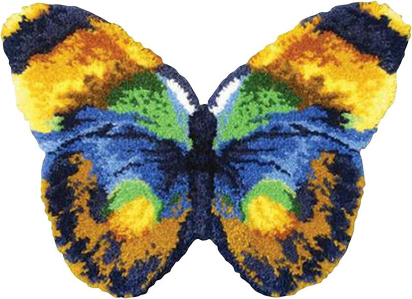 Rug making kits Latch Hook Rug Kit Butterfly