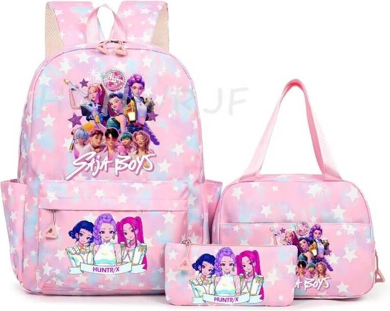 Kpop demon hunters KPop Demon Hunters Backpack Set - Multicolour