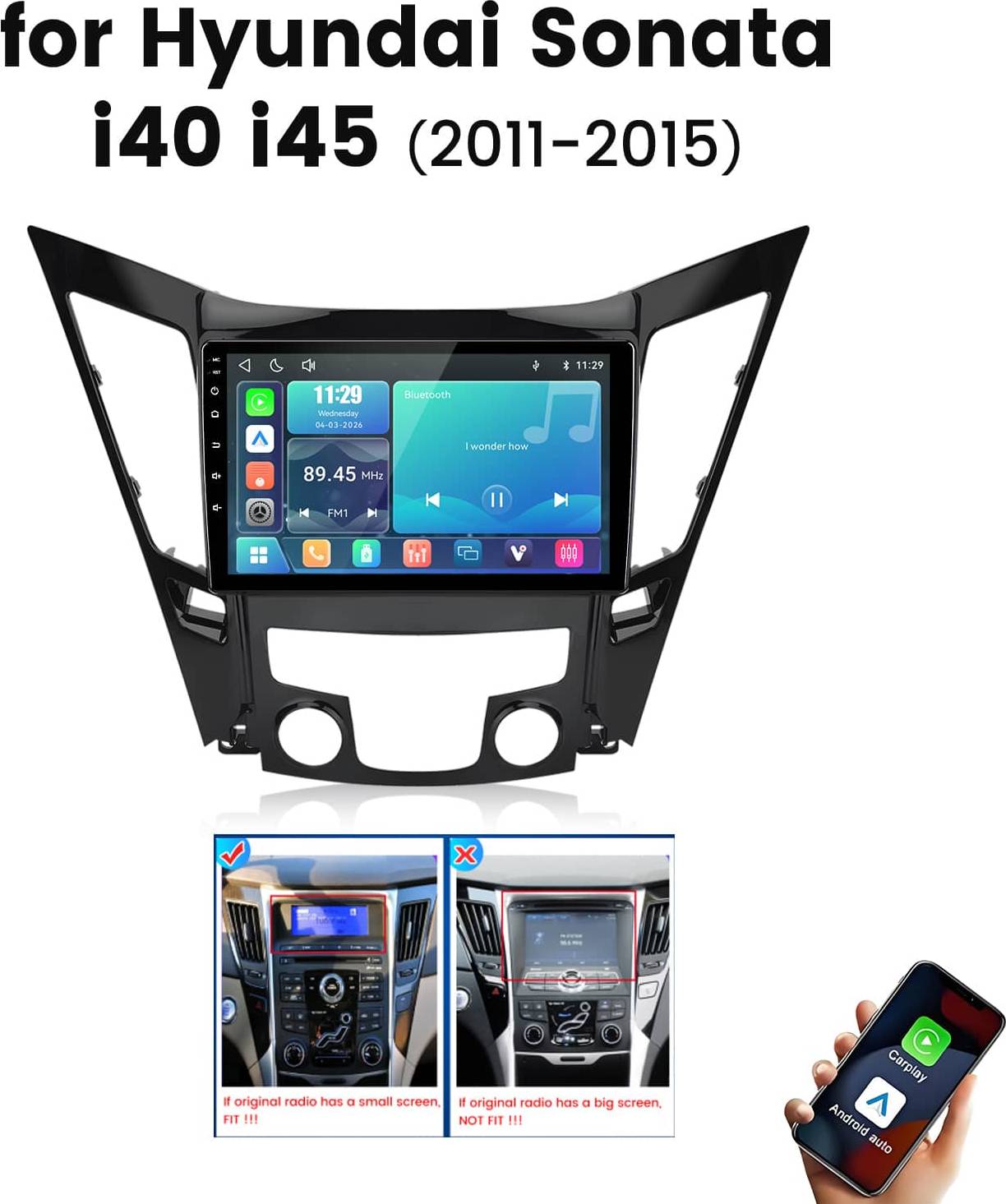 Car stereo system Junsun Linux System Carplay Android Auto Mirror Link