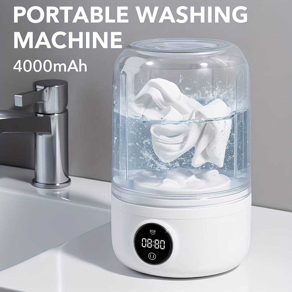 Portable Mini Washing Machine USB Rechargeable