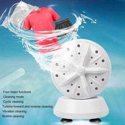 2 In 1 Mini Portable Washing Machine