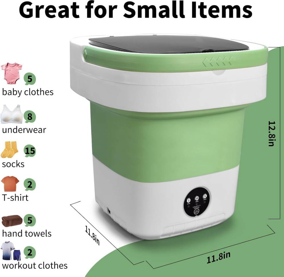 Portable Mini Washing Machine 16L