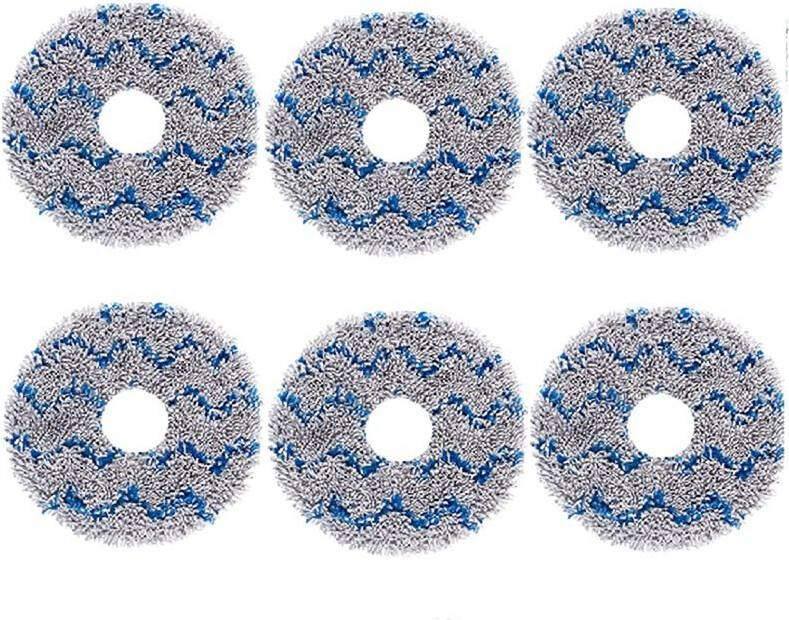 Torribaly Deebot X5 Pro Mop Cloth Rag 6PCS