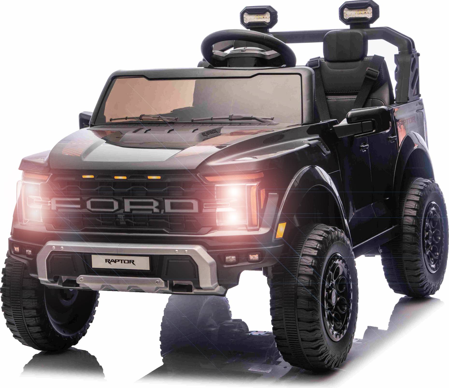 Megaleg Ranger Raptor Elbil 21.6V Med Lädersäte