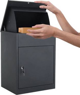 B&Q Extra Large Parcel Delivery Drop Box Lockable