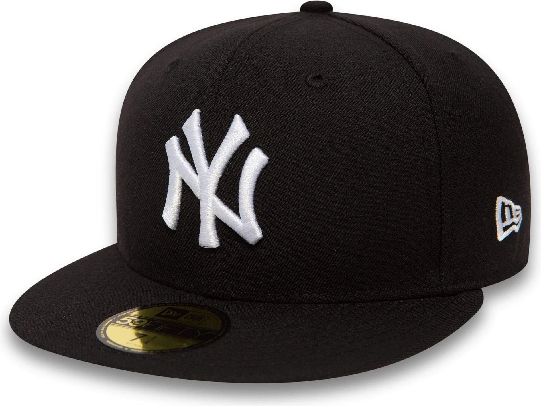 59FIFTY MLB Basic New York Yankees Fitted Cap - Sort/Hvid