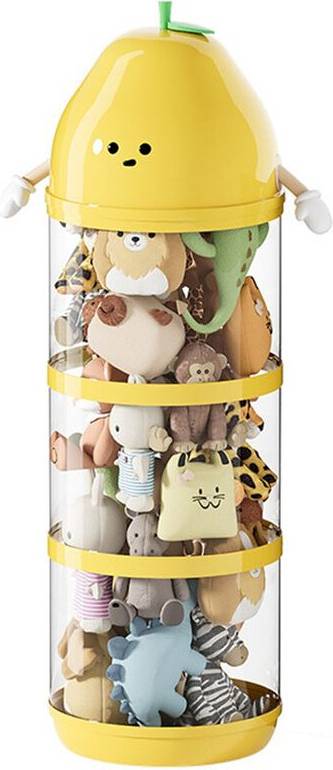 Large Capacity Transparent Storage Bucket