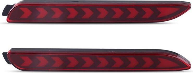 Tlily LED Rear Bumper Brake Tail Light Lamp