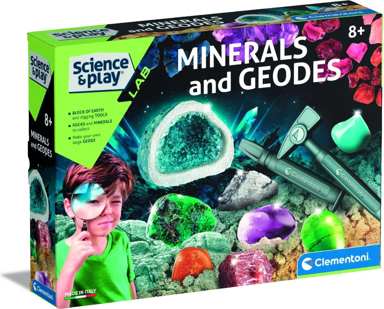 Clementoni Minerals And Geodes Science Kit