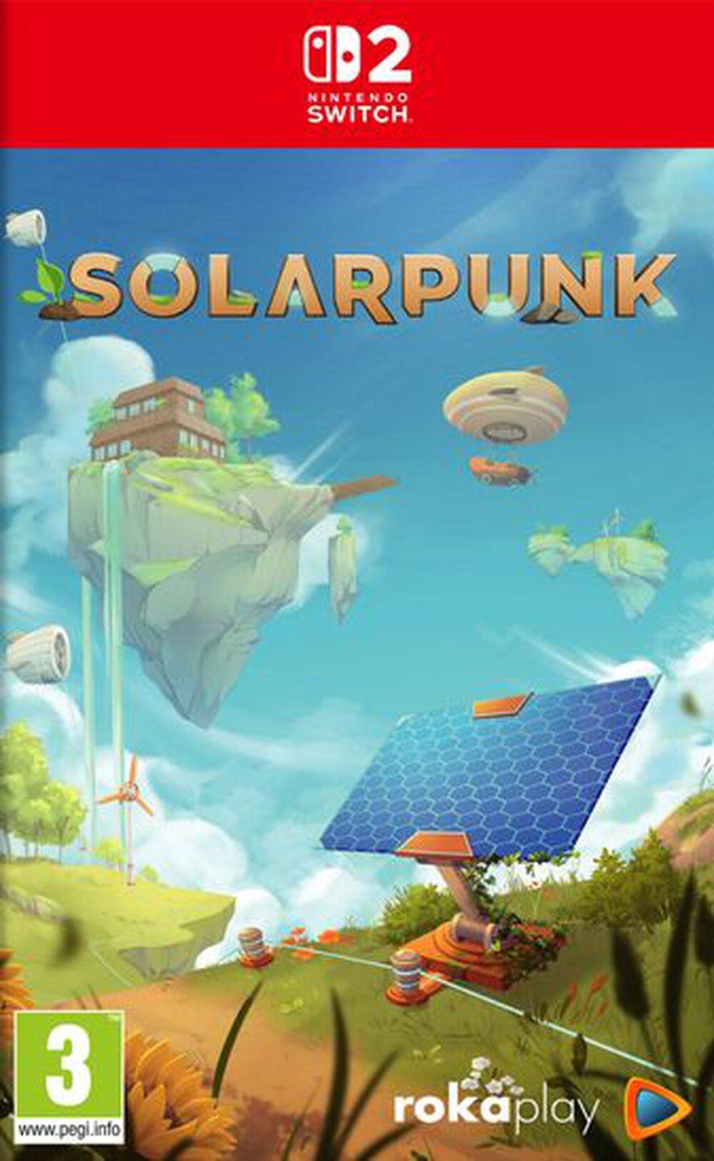 Solarpunk Nintendo Switch 2